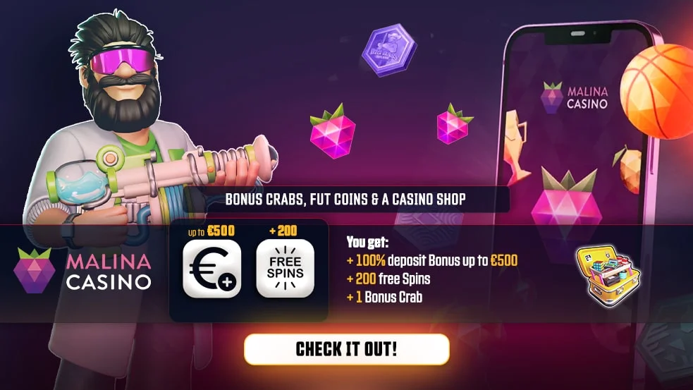 Malina Casino screenshot